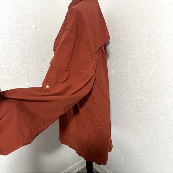 REI Fishing Hiking Shirt XXLT Long Sleeve Pockets Outdoor Interior Mesh UPF 40+ - Picture 4 of 12